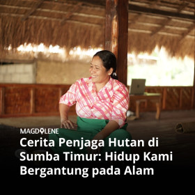 Perempuan penjaga hutan sumba timur instatree